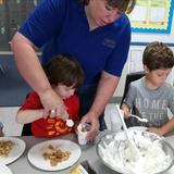 Pinebrook KinderCare Photo #8 - Cooking class with Ms. Lori