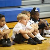 Covenant Christian Academy Photo #8 - Pre-K students at Pep Rally, community event