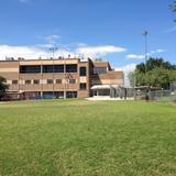 Holy Spirit Catholic School Photo - View of east side of school from Spirit Park