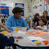 Liberty Christian School Photo #2 - Senior Visits is a very special time for our students where seniors are paired with Lower School classes.