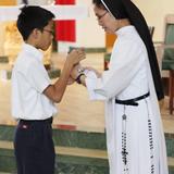 St. Jerome Catholic School Photo #3 - St. Jerome School holds weekly All School Mass, in which students participate in all aspects, from choir to gift bearers, readers to alter servers. All are welcome to attend, every Thursday, beginning at 8:15am.