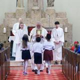 St. Anne Catholic School Photo #1 - Students attend Mass every week at St. Anne Catholic Church