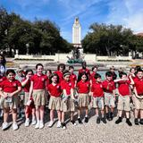 St. Austin Catholic School Photo - Second Grade on University of Texas campus