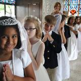 St. Monica Catholic School Photo #3 - Our 2nd Graders learning the Sacrament of 1st Communion each Spring.