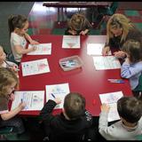 Newcastle Preschool Photo - Newcastle Pre-K students participate in daily writing activities