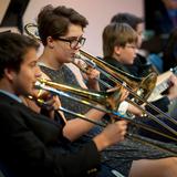 Norfolk Academy Photo #6 - Band, orchestra, and chorus are offered from Lower School through Upper School. Many students also take private lessons, including strings, woodwinds, brass, and percussion instruments, as well as piano, with experienced teachers who meet with students in the school's numerous practice rooms.