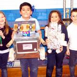 Our Lady Of Mount Carmel Photo #7 - Students proudly share their STREAM robot projects.