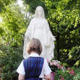 Holy Family Catholic School Photo - Our campus is peaceful, set in the woods of an old neighborhood, our children learn the values of work and prayer.