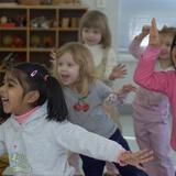 Montessori Country School Photo #7 - Fun in Music Class