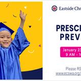 Eastside Christian School Photo #1 - Join us for our Preschool Preview/Open House in January, 2025! Visit our website for more info: www.ecswa.org/open-house