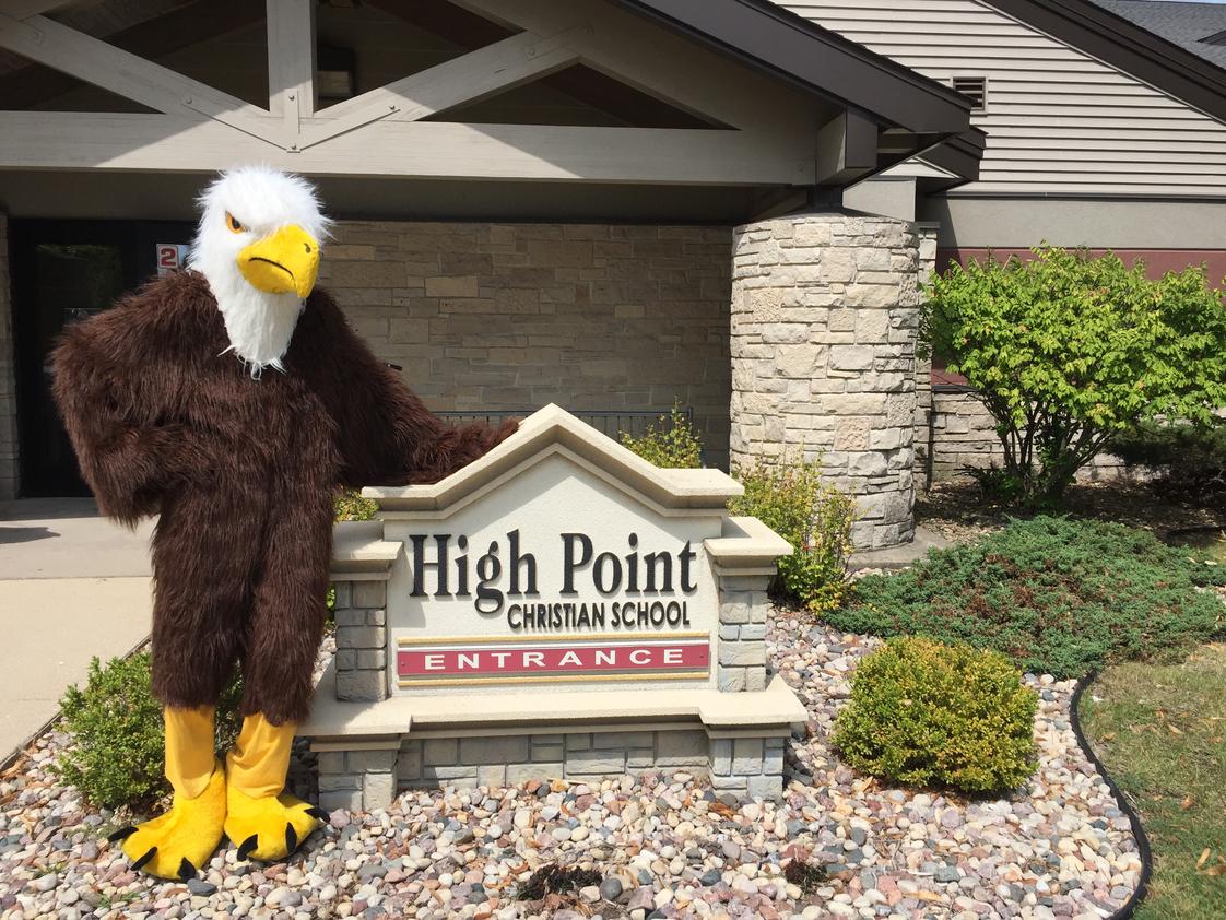 High Point Christian School Photo #1 - Our Mascot, Victor E. Eagle