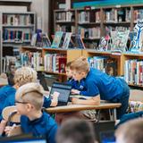 St. John Nepomucene School Photo #13 - Library