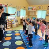 OC Kids Infant & Preschool Photo #4 - Tae Kwon Do is one of our several enrichment programs OC Kids offers for our students at no extra charge to families. Children learn stances, moves, as well as balance, stretching, patience, and respect.