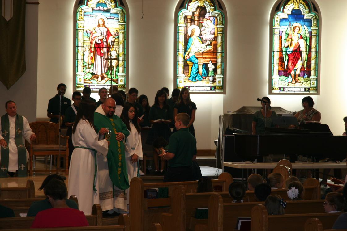 Our Lady Of Fatima School Photo #1 - First Friday school mass of the 2011-2012 academic year.