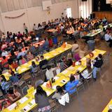 Redwood Christian Elementary School Photo #4 - Students and parents look forward to the Harvest Day feast every year.