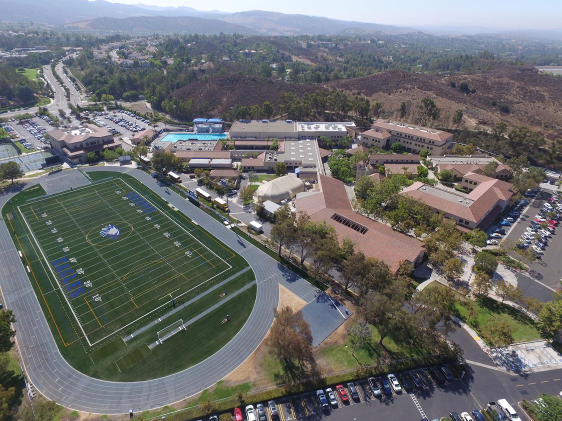 Santa Margarita Catholic High School Photo #1 - Aerial photo of Santa Margarita's 42 acre campus.