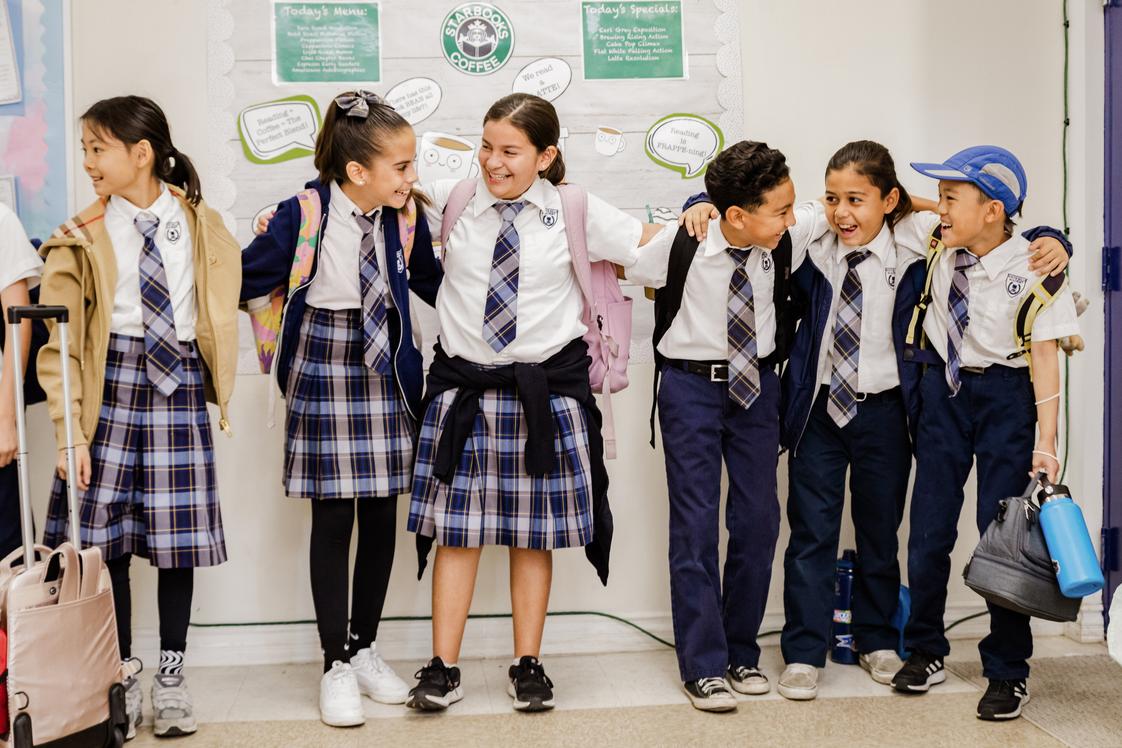 South Hills Academy Photo - Students start the day ready to learn.