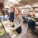 Lake Tahoe Preparatory School Photo #9 - LTP serves house-made meals. A fresh salad bar is available each day, and there are ample, year-round fresh fruits and snacks between meals. We also offer vegetarian options and can accommodate some special dietary needs.
