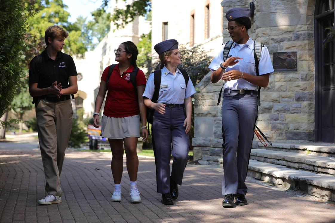 St. John's Northwestern Academy Photo #1 - Our students walking through campus. St. John's Northwestern Academy Photo #1 - Our students walking through campus.