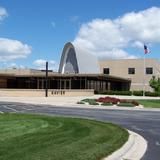 Xavier High School Photo #3 - Main entrance to academic wing