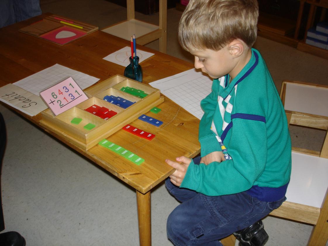 The Childrens Place Photo #1 - Montessori Math helps young students understand complex ideas with concrete materials, and learn to love learning!