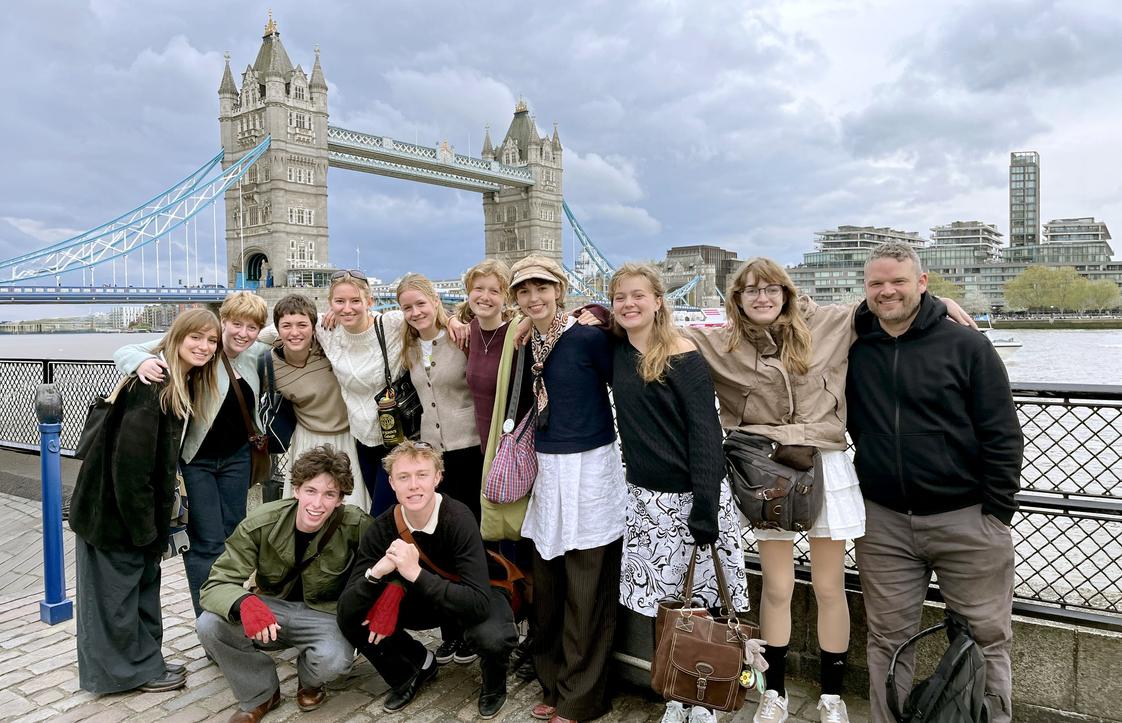 Tara Performing Arts High School Photo - Our seniors cap four years of Waldorf-inspired education with a month-long journey through Austria and England, walking through Vienna, London, Stratford, Somerset, and Cornwall. History, art, music, and architecture that they've spent four years studying, finally encountered face to face