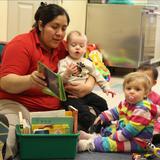 Fox Valley KinderCare Photo #1 - Reading stories, singing songs, and creating a sense of family is part of every circle time.