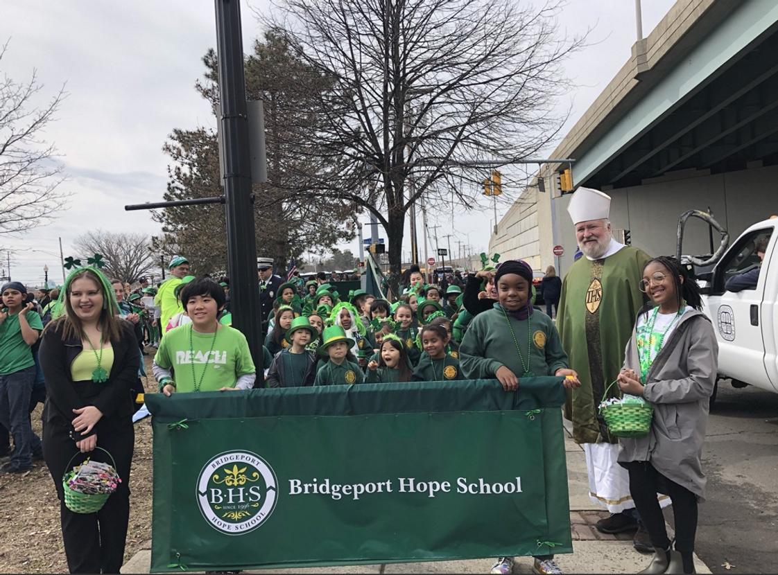 Bridgeport Hope School Photo #1 - Students March in Bridgeport's St. Patrick's Day Parade