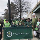 Bridgeport Hope School Photo - Students March in Bridgeport's St. Patrick's Day Parade
