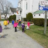 Boxberry School Photo #9 - Community involvement! Our students picking up trash in the spring in the town of Norway.