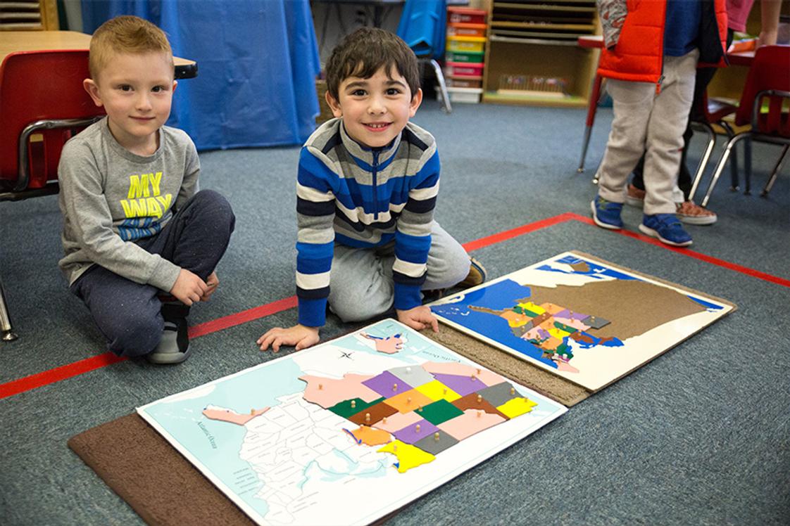 Apple Montessori School Of Morris Plains Photo - Hands-on materials promote a love of learning for life