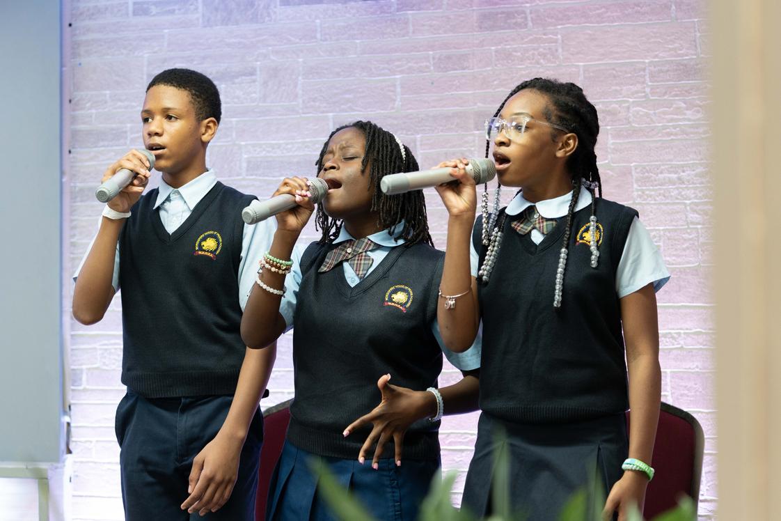 Worshiper's House Of Prayer Academy Photo #1 - Students at WHOPA are actively engaged in spiritual activities that draw them nearer to God. Opportunities such as the student praise team provide them with opportunities to nurture their talents and become more prepared to serve Jesus.