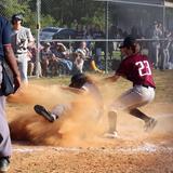 Hope Christian Academy Photo #2 - We offer multiple competitive sports for girls and boys at HCA. Featured picture is one of our seniors sliding into home plate to help the LIONS beat a #1 team. Basketball (multiple District Champs and 1st RU State Conference), volleyball, football, baseball, cheerleading, softball.