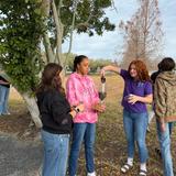 Lakeside Christian School Photo #15 - middle schoolers conduct experiments for their Environmental Science class