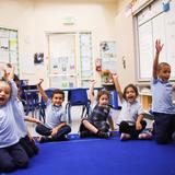 Pillars Academy Photo #1 - PreK class actively participating in story comprehension!