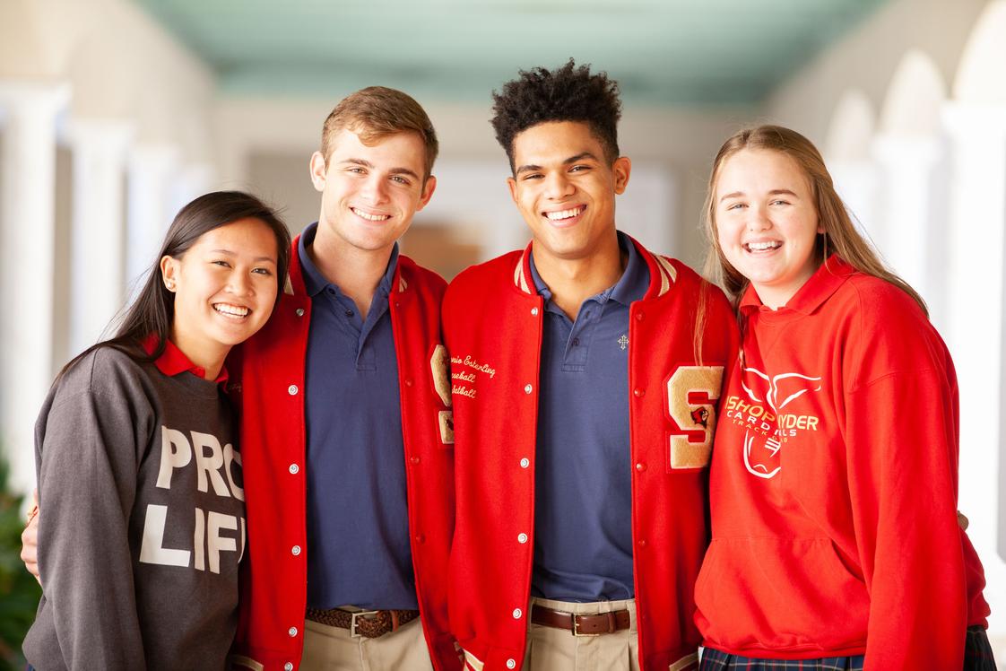 Bishop John J Snyder High School Photo - Be Your Best Self and come to Snyder! Learn more about who you are and who you want to be by exploring the many opportunities we offer.