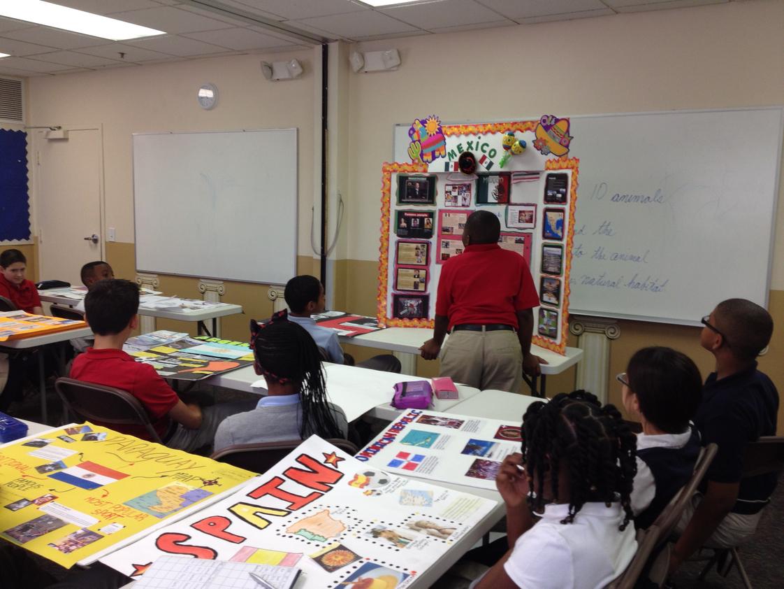 Cooper City Christian Academy Photo #1 - Spanish project presentations.