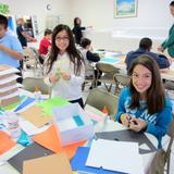 Cooper City Christian Academy Photo #5 - 6th Graders working on History Projects.