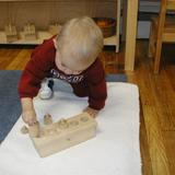 Montessori Cottage Photo #2 - Toddler Knobbed Cylinders