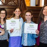 Quest Montessori School Photo #5 - Quest celebrated the achievement of two 7th grade students scoring winning entries in the Write Rhode Island creative writing competition. Held annually, the 2019 competition drew over 160 entries from students in grades 7-12 across the state.