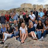 Rockbridge Academy Photo #9 - Rising seniors on Mars Hill in Greece during Grand Tour.