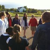 Living Water Academy Photo - LWA participates in the annual See You at the Pole gathering every fourth Wednesday in September to pray and praise our Lord and Savior Jesus Christ.