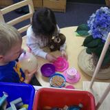 Stratford KinderCare Photo #7 - discovering social interaction skill through dramatic play in discovery preschool