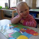 Baldwin Road KinderCare Photo #8 - Learning shapes and colors in Discovery Preschool is fun!