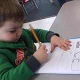 East Roselle KinderCare Photo #6 - In Preschool, the children are provided varied opportunities to develop phonological awarness.