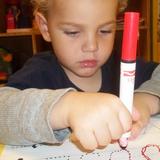Rockland KinderCare Photo #3 - Practicing writing in Preschool