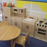 Coolidge Highway KinderCare Photo #4 - Our Toddler Classroom dramatic play area allows children to use a variety of materials and props to stimulate their creative thinking.
