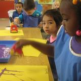 Westcreek KinderCare Photo #2 - Preschool Classroom: Painting Tracks