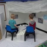 Mullan KinderCare Photo #10 - Preschool Classroom, homeliving center
