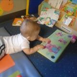 Fairview KinderCare Photo #3 - Literacy is very important for all ages and classrooms.